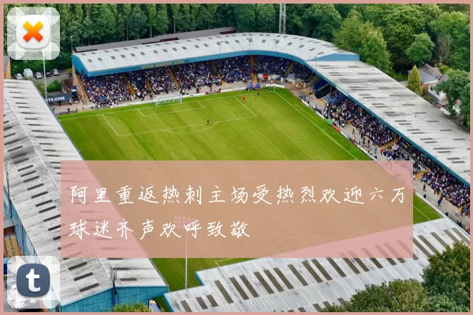 阿里重返热刺主场受热烈欢迎六万球迷齐声欢呼致敬